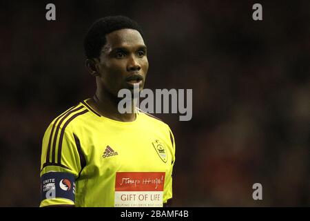 Samuel Eto'o, Anzhi Makhachkala Banque D'Images