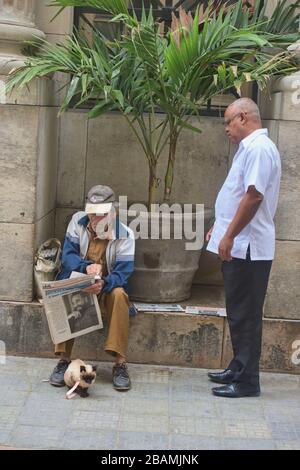 Fidel toujours sur la page de garde de fehe, la Havane, Cuba Banque D'Images