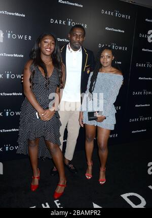 Manhattan, États-Unis d'Amérique. 31 juillet 2017. NEW YORK, NY - 31 JUILLET : Idris Elba assiste à la première de "The Dark Tower" à New York au Museum of Modern Art le 31 juillet 2017 à New York City. Les citoyens: Idris Elba crédit: Storms Media Group/Alay Live News Banque D'Images