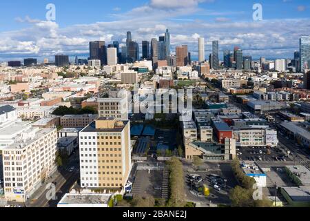 Westlake vue aérienne Los Angeles Banque D'Images