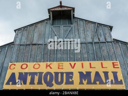 'Cookeville, (Tennessee) Antique Mall' Banque D'Images