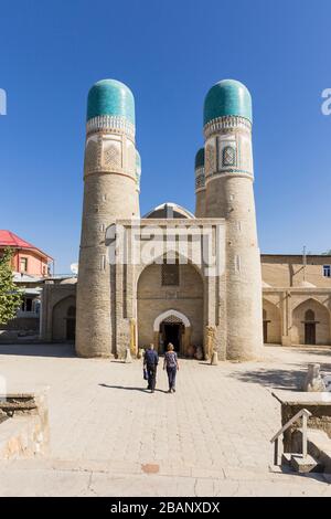 Mosquée de char minar, ou mosquée de Chor minar, Boukhara, Buchara, Ouzbékistan, Asie centrale, Asie Banque D'Images