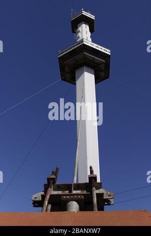 Tour spatiale, tour principale du 'Parque de la Ciudad', maintenant fermé, à Buenos Aires, Argentine. Banque D'Images