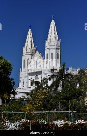 Église Annai Velangkanni Banque D'Images