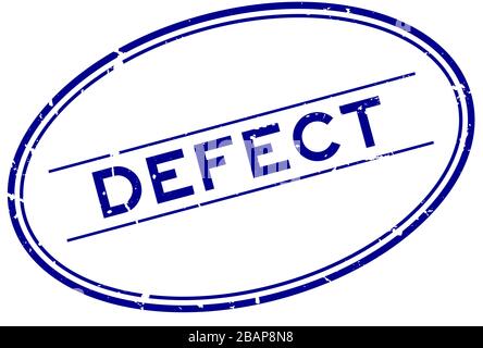 Grunge bleu dégradé mot ovale caoutchouc cachet sur fond blanc Illustration de Vecteur