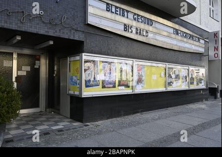 Berlin est une ville tranquille pendant le verrouillage de la COVID-19 Banque D'Images