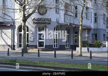 Berlin est une ville tranquille pendant le verrouillage de la COVID-19 Banque D'Images