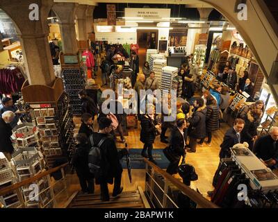 Librairie, Trinity College, Dublin, République d'Irlande, Europe Banque D'Images