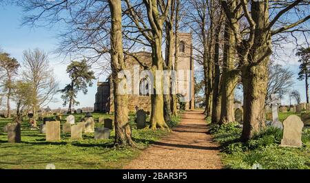 L'église de Saint-pierre et Paul dans Harrington Northamptonshire Royaume-Uni Banque D'Images