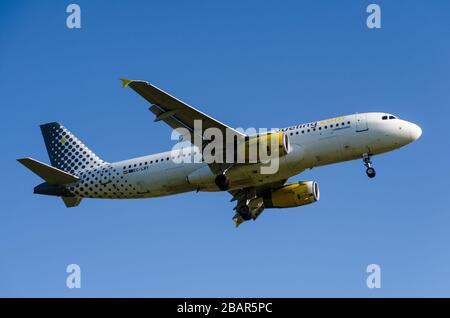 COMPAGNIE VUELING AVION, PALMA, MAJORQUE, 23/02/2020 Banque D'Images