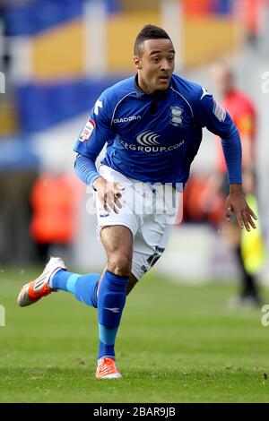 Nathan Redmond, Birmingham City Banque D'Images