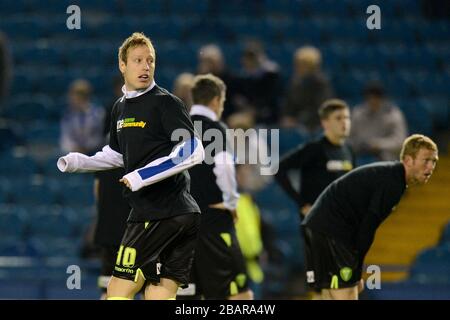 Luciano Becchio, Leeds United Banque D'Images