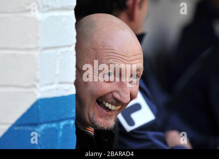 Directeur de Blackpool, Ian Holloway Banque D'Images