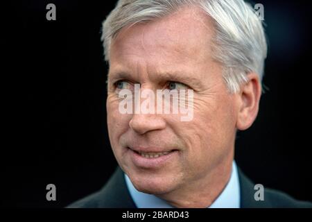 Le directeur de Newcastle United, Alan Pardew Banque D'Images