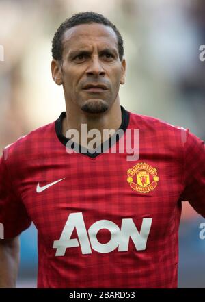 Rio Ferdinand, Manchester United Banque D'Images