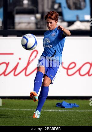 Alex Greenwood, Everton Ladies Banque D'Images