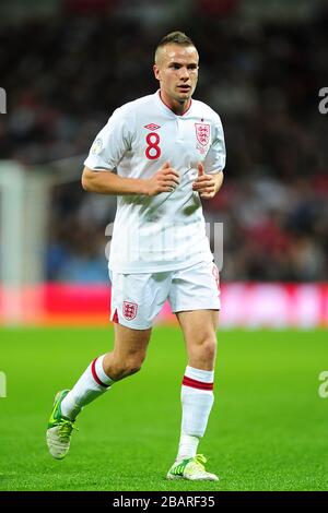 Tom Cleverley, Angleterre Banque D'Images