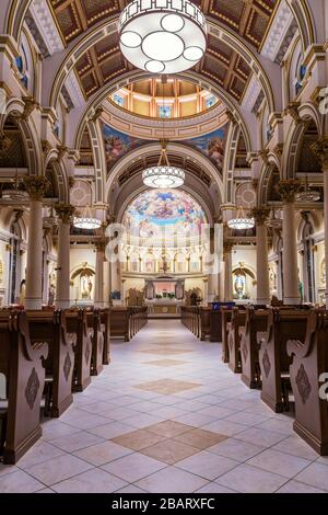 Paroisse Saint Leonard de Port Maurice à Boston Banque D'Images