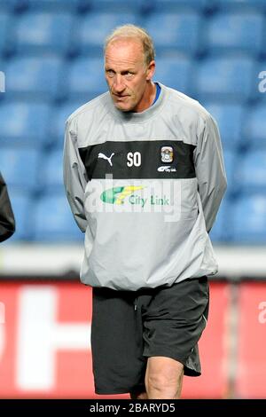 Coventry City Goaleping Coach Steve Ogrizovic Banque D'Images