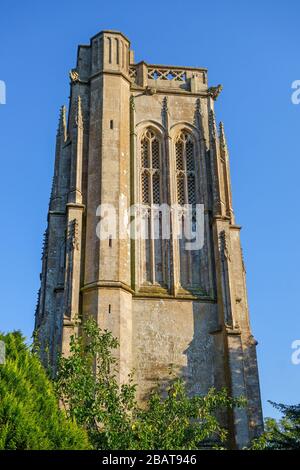 Église de Sainte Marie la Vierge, Batcombe, Somerset, Angleterre, Royaume-Uni Banque D'Images