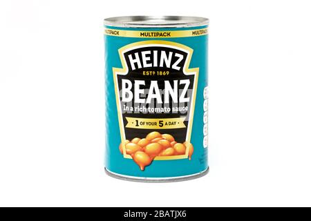 Baked Beans Heinz Banque D'Images
