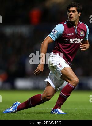 James Tomkins de West Ham United Banque D'Images