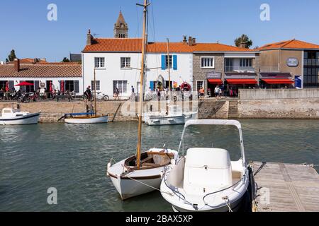 Noirmoutier en Ille, Vendée, France Banque D'Images