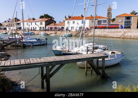 Noirmoutier en Ille, Vendée, France Banque D'Images