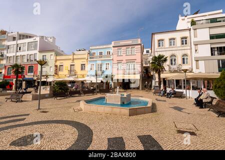 Lisbonne, Portugal - 5 mars 2020: Avenue Tomas Cabreira Banque D'Images