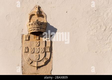 Lagos Manteau d'armoiries au Portugal Banque D'Images