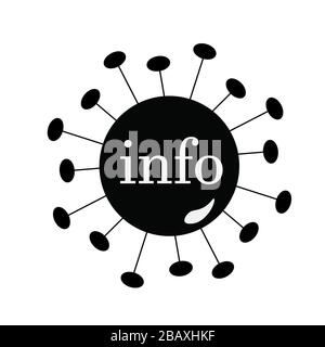 Forme du coronavirus avec signe du dollar dans le centre. Illustration conceptuelle pour la finance et l'économie lors d'une pandémie mondiale. Banque D'Images