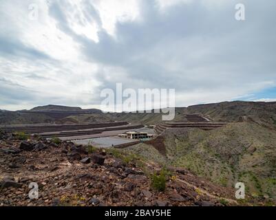 Belle résidence de MacDonald Ranch à Henderson, Nevada Banque D'Images