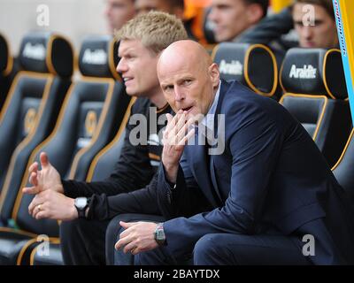 Stale Solbakken, responsable de Wolverhampton Wanderers Banque D'Images