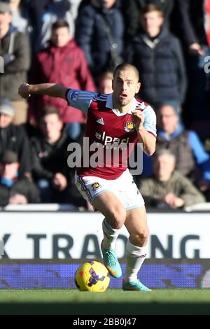 Joe Cole, West Ham United. Banque D'Images