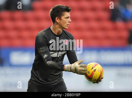 Nick Pope, gardien de but Charlton Athletic Banque D'Images