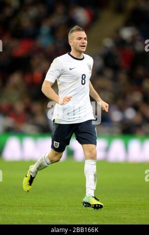 Tom Cleverley, Angleterre Banque D'Images