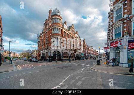 Londres sur Lock Down Coronavirus Banque D'Images