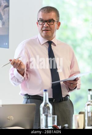 Martin Hewitt, président du Conseil national des chefs de police. Banque D'Images