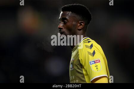 Le Jordy Hiwula de Coventry City pendant le match Banque D'Images