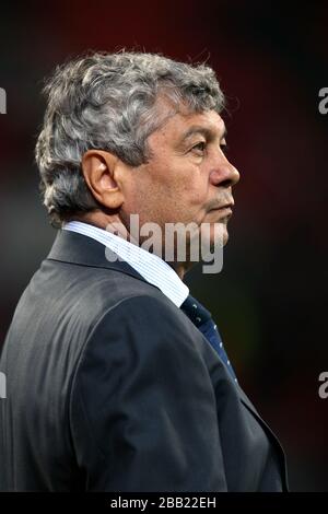 Shakhtar Donetsk Manager Mircea Lucescu Banque D'Images