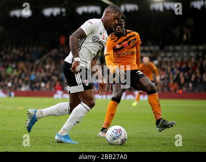 Ivan Cavaleiro de Fulham en action Banque D'Images