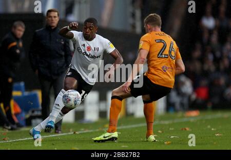 Ivan Cavaleiro de Fulham en action Banque D'Images