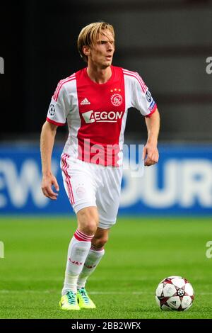 Christian Poulsen, Ajax Amsterdam Banque D'Images