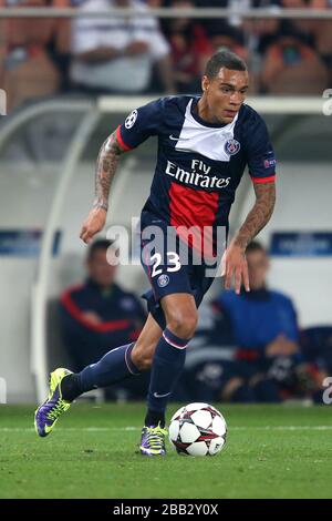 Gregory van der Wiel, Paris Saint-Germain Banque D'Images