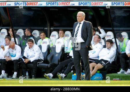 Martin Jol, responsable du FC Fulham Banque D'Images