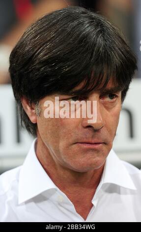 Entraîneur en chef Joachim Loew, Allemagne. Banque D'Images