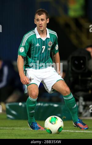 Niall McGinn, Irlande du Nord Banque D'Images