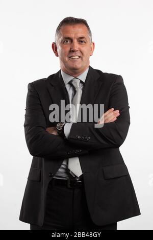 Bolton Wanderers Manager Owen Coyle Banque D'Images