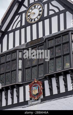 L'Hôtel de Ville High Street West Midlands Angleterre Shropshire Bridgnorth Banque D'Images