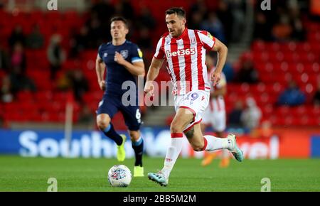 Lee Gregory de Stoke City en action Banque D'Images